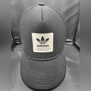 Adidas Mesh Strapback Baseball Cap Hat THE BRAND WITH THE 3 STRIPES
